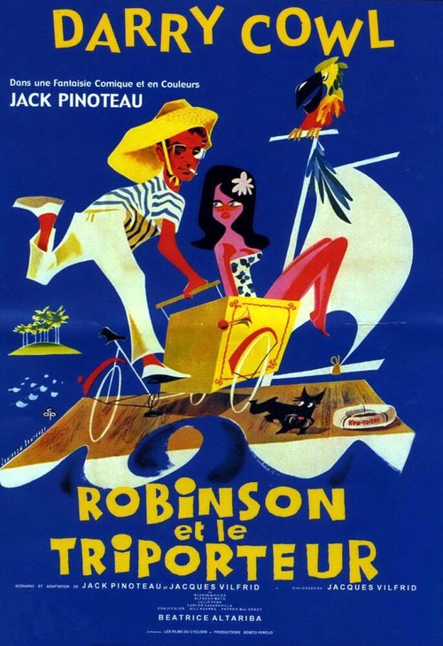 Смотреть фильм Robinson et le triporteur (1960) онлайн в хорошем качестве SATRip
