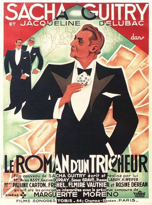 Смотреть фильм Роман обманщика / Le roman d'un tricheur (1936) онлайн в хорошем качестве SATRip