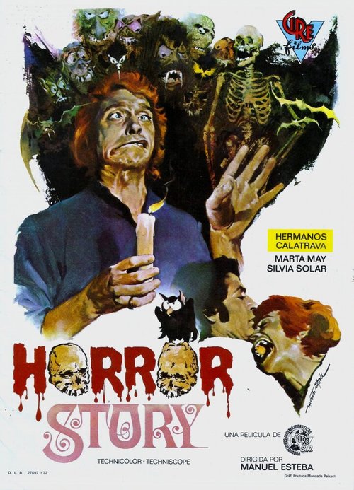 Смотреть фильм Роман ужасов / Horror Story (1972) онлайн в хорошем качестве SATRip