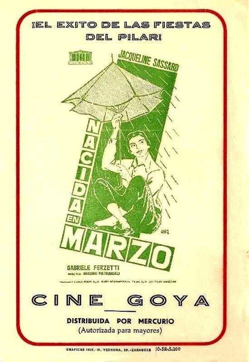 Смотреть фильм Рождённая в марте / Nata di marzo (1958) онлайн в хорошем качестве SATRip
