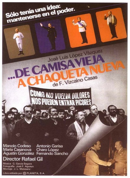 Смотреть фильм Рубашка старая, куртка новая / De camisa vieja a chaqueta nueva (1982) онлайн в хорошем качестве SATRip
