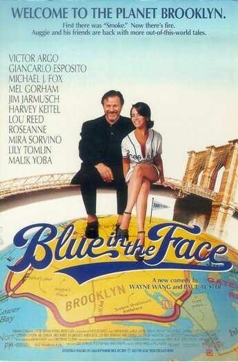 Смотреть фильм С унынием в лице / Blue in the Face (1995) онлайн в хорошем качестве HDRip