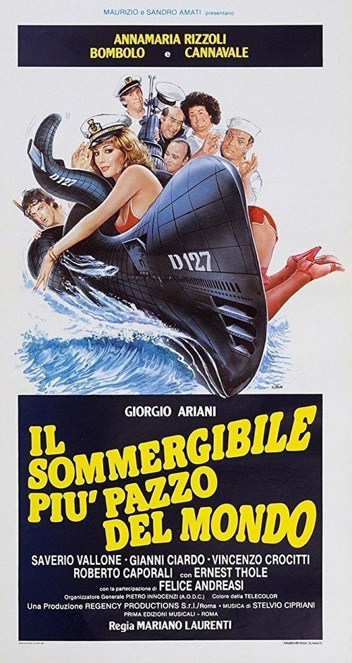 Смотреть фильм Самая безумная подлодка в мире / Il sommergibile più pazzo del mondo (1982) онлайн в хорошем качестве SATRip