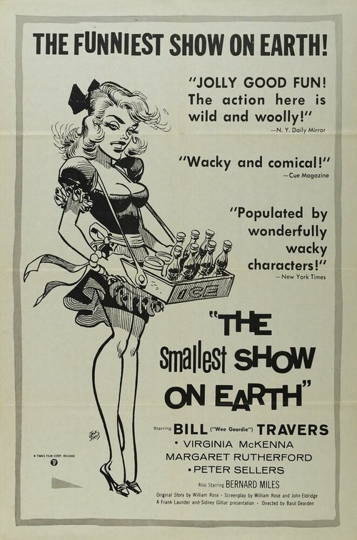Смотреть фильм Самое маленькое представление на свете / The Smallest Show on Earth (1957) онлайн в хорошем качестве SATRip
