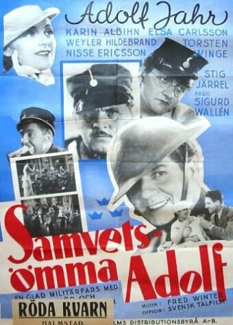 Смотреть фильм Samvetsömma Adolf (1936) онлайн в хорошем качестве SATRip