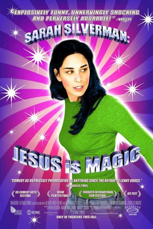 Смотреть фильм Сара Сильверман: Иисус — это чудо / Sarah Silverman: Jesus Is Magic (2005) онлайн в хорошем качестве HDRip