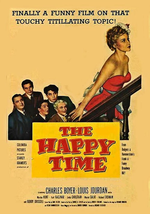 Смотреть фильм Счастливые времена / The Happy Time (1952) онлайн в хорошем качестве SATRip