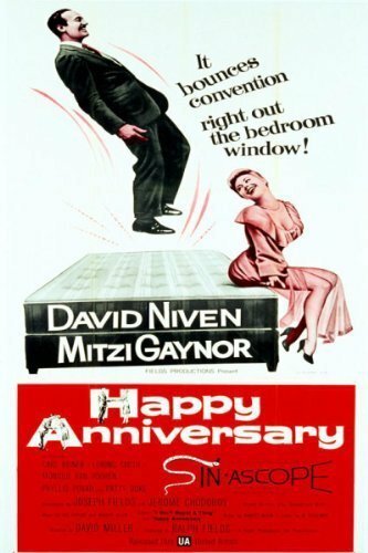 Смотреть фильм Счастливого юбилея / Happy Anniversary (1959) онлайн в хорошем качестве SATRip