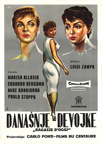 Смотреть фильм Сегодняшние девушки / Ragazze d'oggi (1957) онлайн в хорошем качестве SATRip