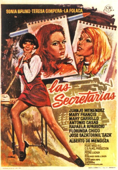 Смотреть фильм Секретарша / Las secretarias (1969) онлайн в хорошем качестве SATRip