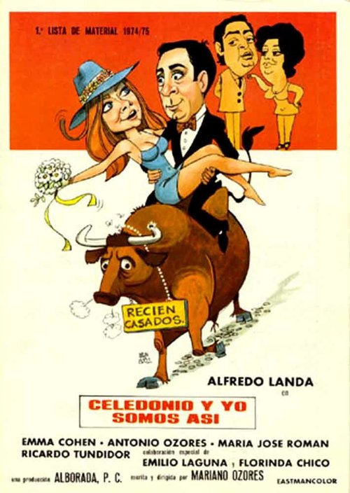 Смотреть фильм Селедонио и я, мы такие! / Celedonio y yo somos así (1977) онлайн в хорошем качестве SATRip