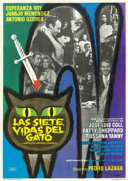 Смотреть фильм Семь жизней кошки / Las siete vidas del gato (1971) онлайн в хорошем качестве SATRip