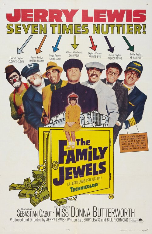Смотреть фильм Семейные ценности / The Family Jewels (1965) онлайн в хорошем качестве SATRip