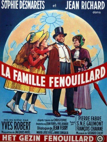 Смотреть фильм Семья Фенуйар / La famille Fenouillard (1961) онлайн в хорошем качестве SATRip