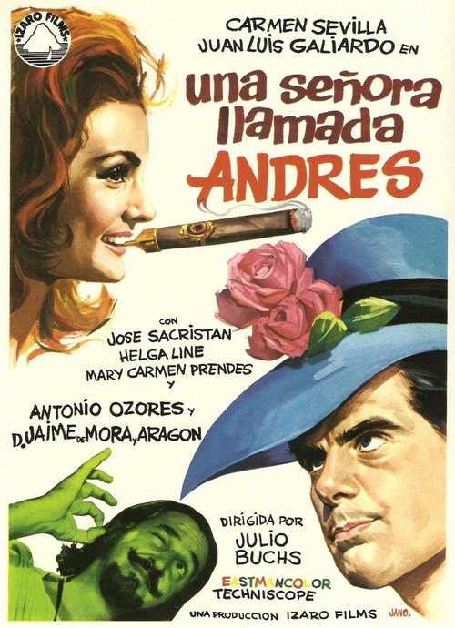 Смотреть фильм Сеньора по имени Андрес / Una señora llamada Andrés (1970) онлайн в хорошем качестве SATRip