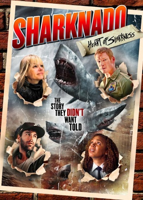 Смотреть фильм Sharknado: Heart of Sharkness (2015) онлайн в хорошем качестве HDRip