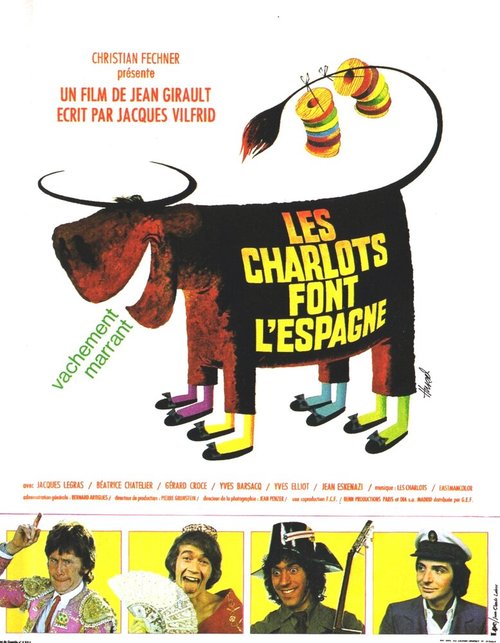 Смотреть фильм Шарло в Испании / Les Charlots font l'Espagne (1972) онлайн в хорошем качестве SATRip