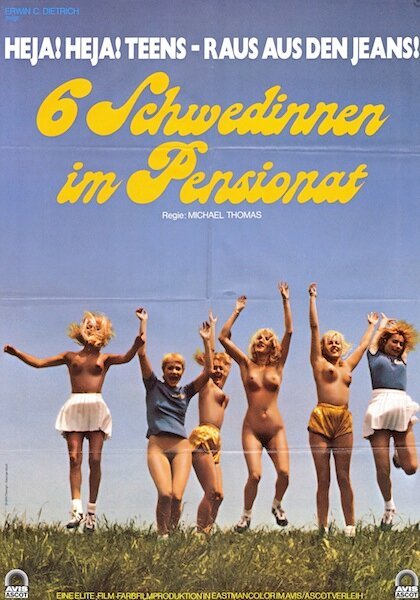 Смотреть фильм Шесть шведок в пансионате / Sechs Schwedinnen im Pensionat (1979) онлайн в хорошем качестве SATRip