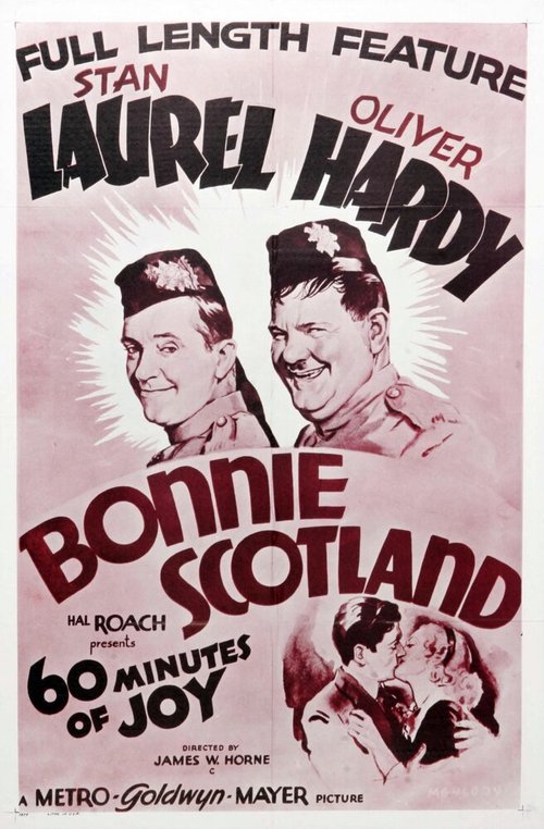 Смотреть фильм Шотландский корпус / Bonnie Scotland (1935) онлайн в хорошем качестве SATRip