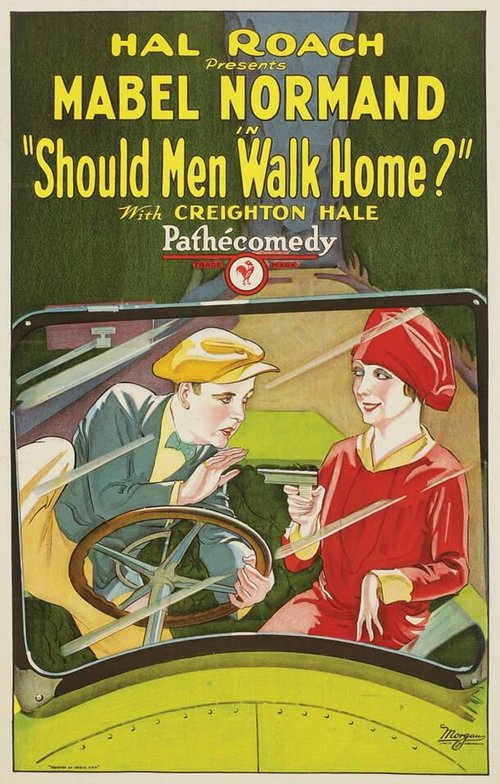Смотреть фильм Should Men Walk Home? (1927) онлайн 