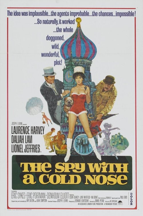 Смотреть фильм Шпион с холодным носом / The Spy with a Cold Nose (1966) онлайн в хорошем качестве SATRip