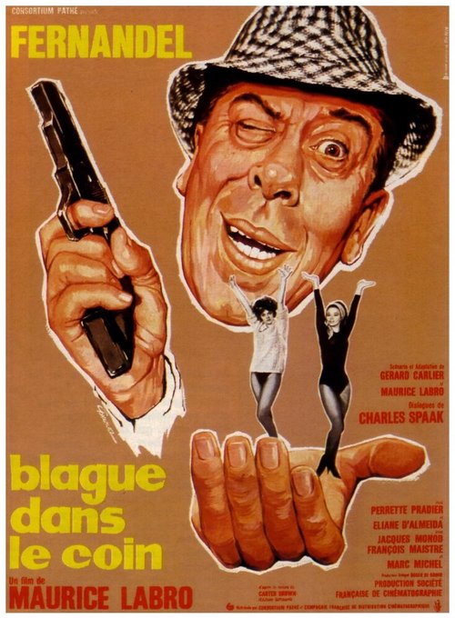 Смотреть фильм Шутки в сторону / Blague dans le coin (1963) онлайн в хорошем качестве SATRip