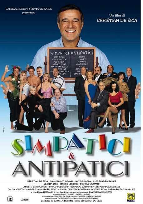 Смотреть фильм Симпатичные и неприятные / Simpatici & antipatici (1998) онлайн в хорошем качестве HDRip