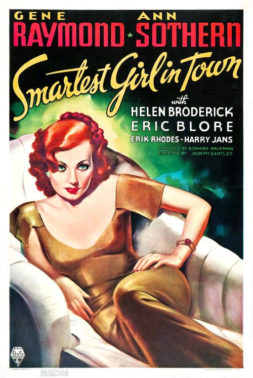 Смотреть фильм Smartest Girl in Town (1936) онлайн в хорошем качестве SATRip