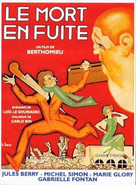 Смотреть фильм Смерть набегу / Le mort en fuite (1936) онлайн в хорошем качестве SATRip