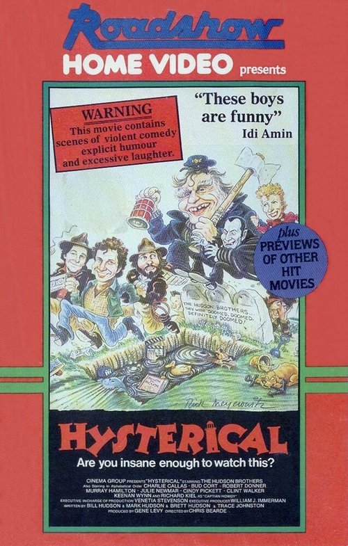 Смотреть фильм Смертельно истеричная / Hysterical (1983) онлайн в хорошем качестве SATRip