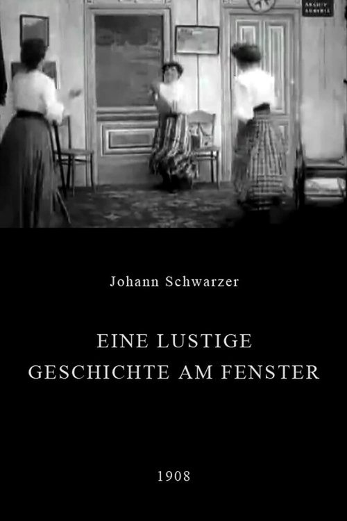 Смотреть фильм Смешная история с окном / Eine lustige Geschichte am Fenster (1908) онлайн 