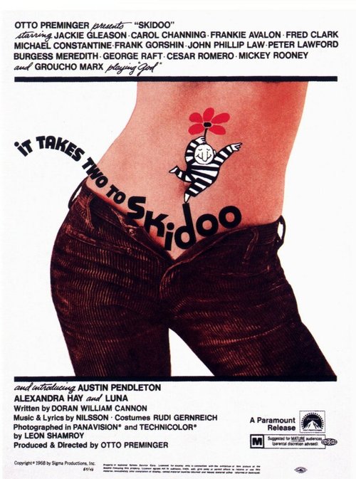 Смотреть фильм Смывайся! / Skidoo (1968) онлайн в хорошем качестве SATRip