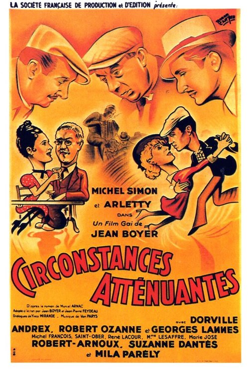 Смотреть фильм Смягчающие обстоятельства / Circonstances atténuantes (1939) онлайн в хорошем качестве SATRip