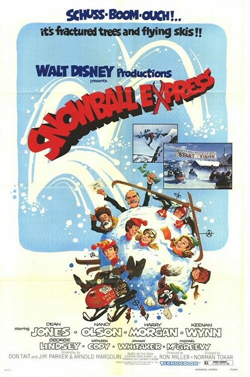 Смотреть фильм Snowball Express (1972) онлайн в хорошем качестве SATRip