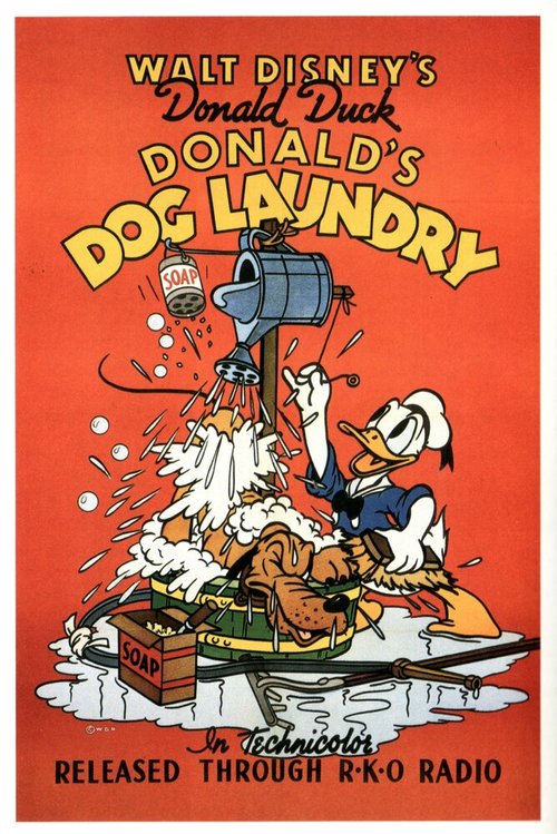 Смотреть фильм Собачья ванна Дональда / Donald's Dog Laundry (1940) онлайн 