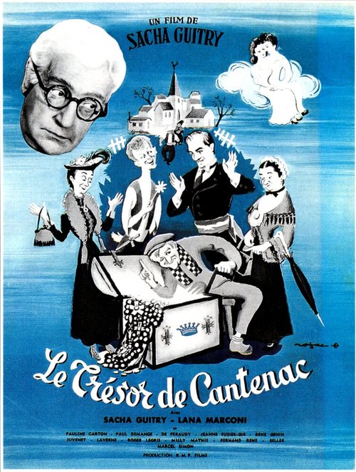 Смотреть фильм Сокровища Кантенака / Le trésor de Cantenac (1950) онлайн в хорошем качестве SATRip