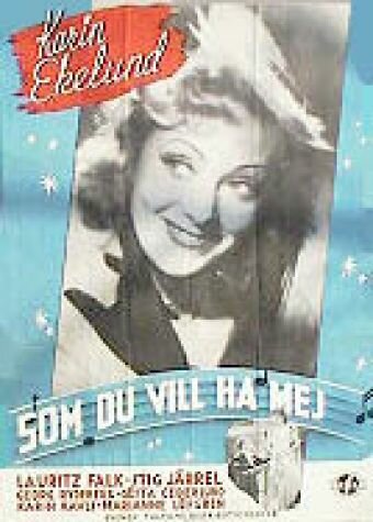Смотреть фильм Som du vill ha mej (1943) онлайн в хорошем качестве SATRip