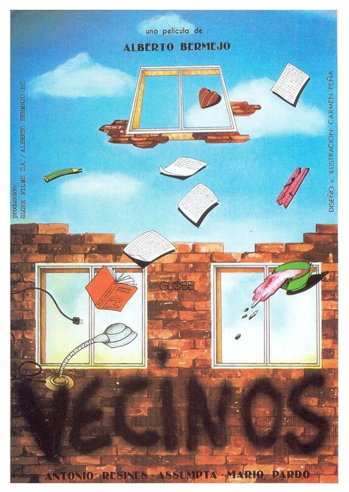 Смотреть фильм Соседи / Vecinos (1981) онлайн в хорошем качестве SATRip