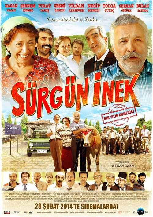 Смотреть фильм Сосланная корова / Sürgün Inek (2014) онлайн в хорошем качестве HDRip