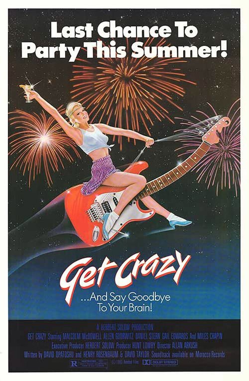 Смотреть фильм Сойди с ума / Get Crazy (1983) онлайн в хорошем качестве SATRip