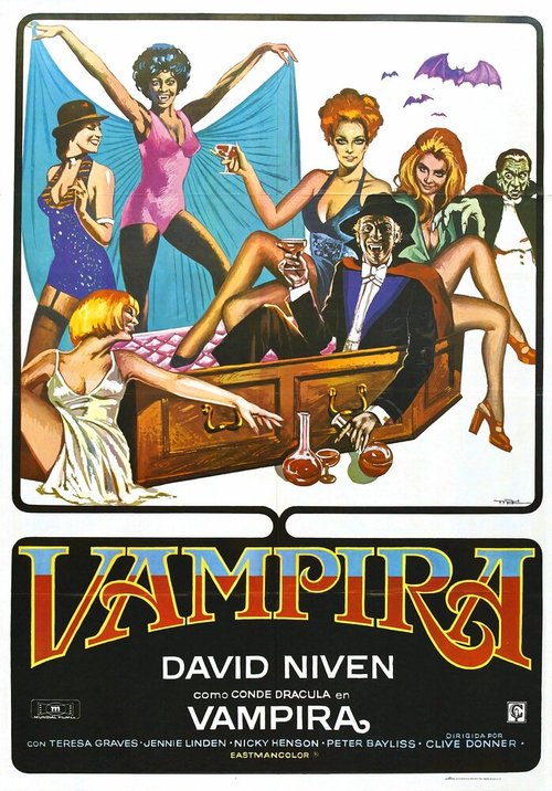 Смотреть фильм Старый кровосос / Vampira (1974) онлайн в хорошем качестве SATRip
