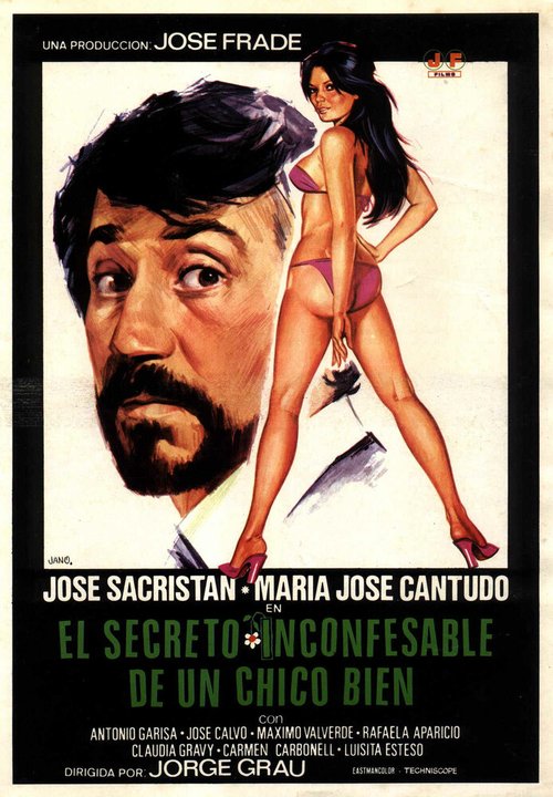 Смотреть фильм Стыдная тайна хорошего парня / El secreto inconfesable de un chico bien (1976) онлайн в хорошем качестве SATRip