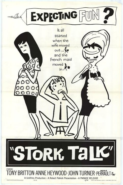 Смотреть фильм Stork Talk (1962) онлайн в хорошем качестве SATRip