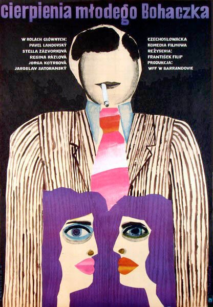 Смотреть фильм Страдания молодого Богачека / Utrpení mladého Bohácka (1969) онлайн в хорошем качестве SATRip