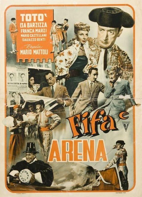 Смотреть фильм Страх и арена / Fifa e arena (1948) онлайн в хорошем качестве SATRip