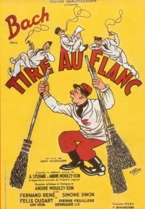 Смотреть фильм Стреляй с фланга / Tire au flanc (1933) онлайн в хорошем качестве SATRip