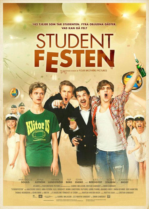 Смотреть фильм Студенческая вечеринка / Studentfesten (2013) онлайн 