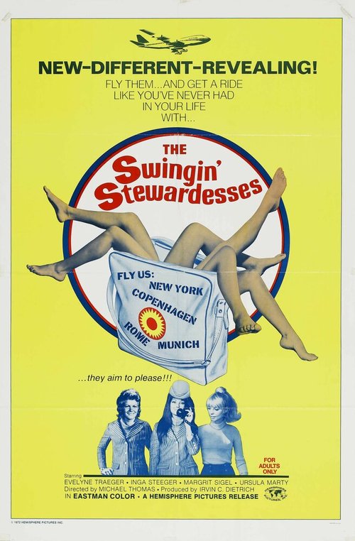 Смотреть фильм Стюардессы / Die Stewardessen (1971) онлайн в хорошем качестве SATRip
