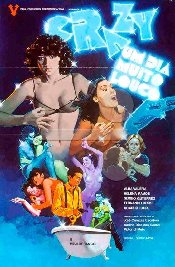 Смотреть фильм Сумашествие — Очень безумный день / Crazy - Um Dia Muito Louco (1981) онлайн в хорошем качестве SATRip