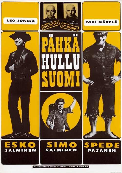 Смотреть фильм Сумасшедшая Финляндия / Pähkähullu Suomi (1967) онлайн в хорошем качестве SATRip